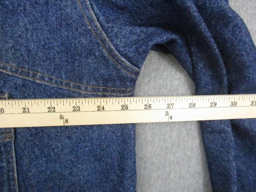 Vintage Covington Industries Chore Coat Jacket XL Denim Heavyweight Barn USA - Picture 7 of 10