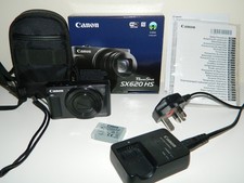 Boxed Canon PowerShot SX620 HS Compact Camera Essentials Kit - Black 