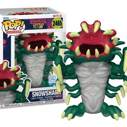Funko Pop! Snowshark #2465 Stranger Things Exclusive + Protector PRESALE