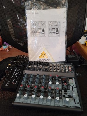 Behringer XENYX 1202FX Premium 12-Input 2-Bus Audio Mixer   ***FREE SHIPPING***