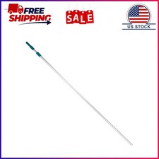 Mainstays 14 ft Aluminum Telescopic Pool Pole in Silver Teal - 2.4 lbs. - 2 Pi