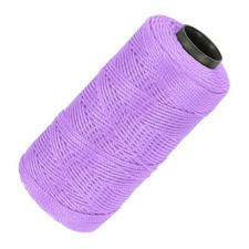 Nylon String 3 Strands Twisted Mason Line 1.5mm x 218 Yards, Light Purple
