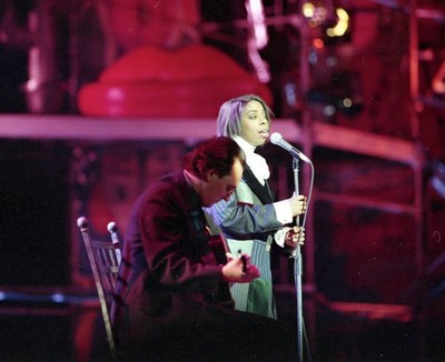 Tasmin Archer performs at The BRIT Awards 1993 Tuesday 16 February- Old Photo