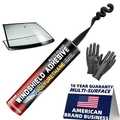 Windshield Urethane Adhesive Sealant - Quick Curing & Weather Resistant and P...