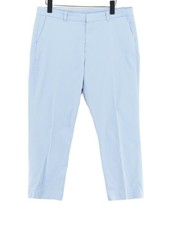 Uniqlo Women's Suit Trousers W 30 in Blue Polyester