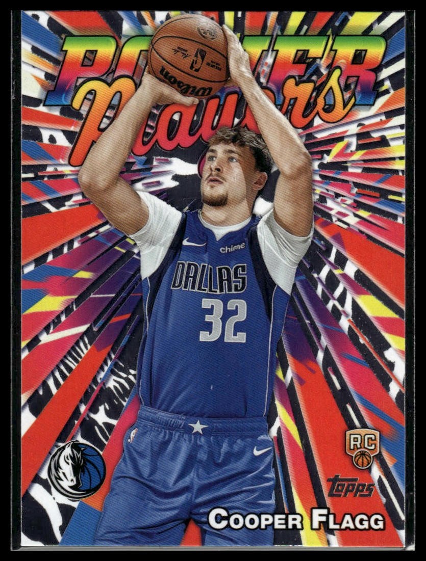 2025-26 Topps Cooper Flagg Power Players #PP-16 Dallas Mavericks