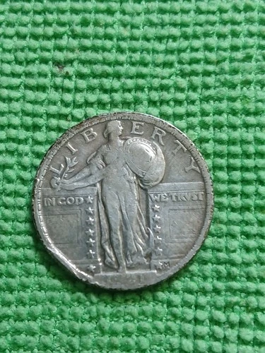 1921 Standing Liberty Quarter Nice Key Date 90% Silver Coin