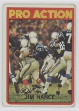 1972 Topps Pro Action Jim Nance #119 5p5