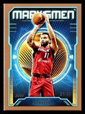 Justin Champagnie 2024 Topps G League Marksmen Gold /50 #M-12