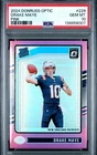 New Listing2024 Donruss Optic Drake Maye Pink Prizm Rated Rookie RC PSA 10 GEM MINT #229