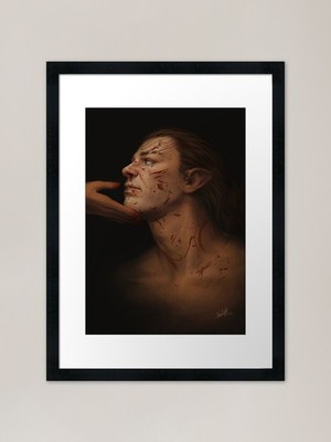 Wo immer du mich brauchst. Gerahmtes Kunstdruck Pr gerahmtes Wandbild Poster Leinwanddruck Bild