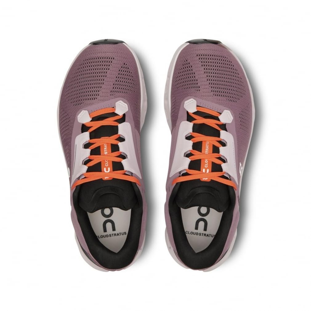 On Women's Cloudstratus 3 Trainers, Quartz Lily, 9 US image 4