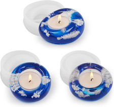 Silicone Candle Molds Soy Wax Mold for Candles Making, Handmade Soap Moulds Sili