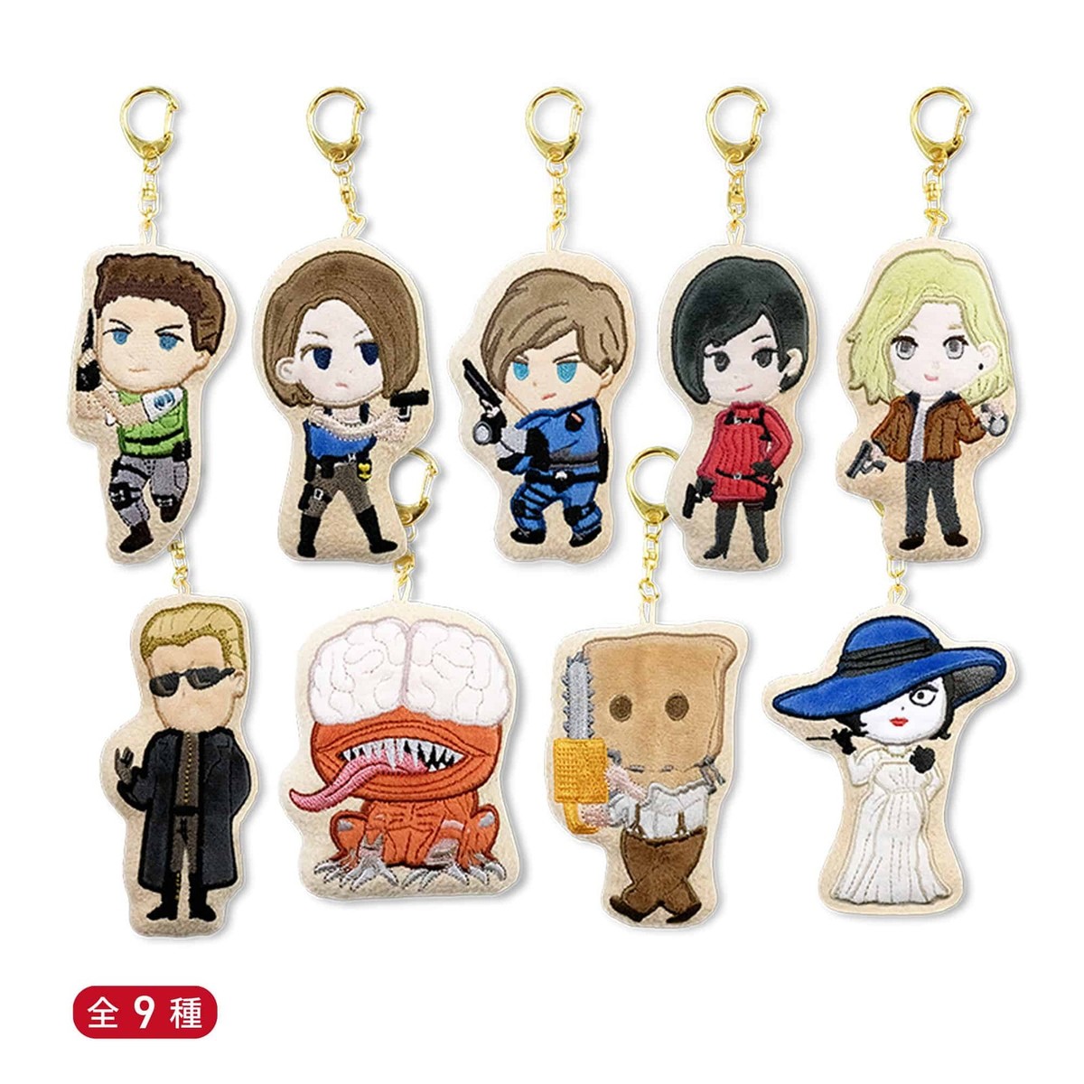 Biohazard Resident Evil Ada Wong Plush Keychain 30th Sweets