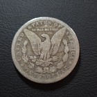 1880-P Morgan Silver Dollar $1 Coin. Circulated. 90% Silver. 0.77344 ASW. — photo 2