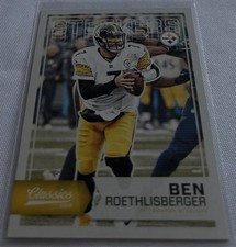 2016 Panini Classics Football Ben Roethlisberger Pittsburgh Steelers Red Back 80
