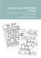 Nicola Maybury | Colour Your Own Bible Verses | Taschenbuch | Englisch (2020)