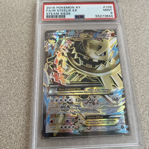 M Steelix-EX graded PSA 9 for sale on eBay