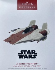 Hallmark Keepsake Ornament 2025 Star Wars Return Of The Jedi A-Wing Fighter New