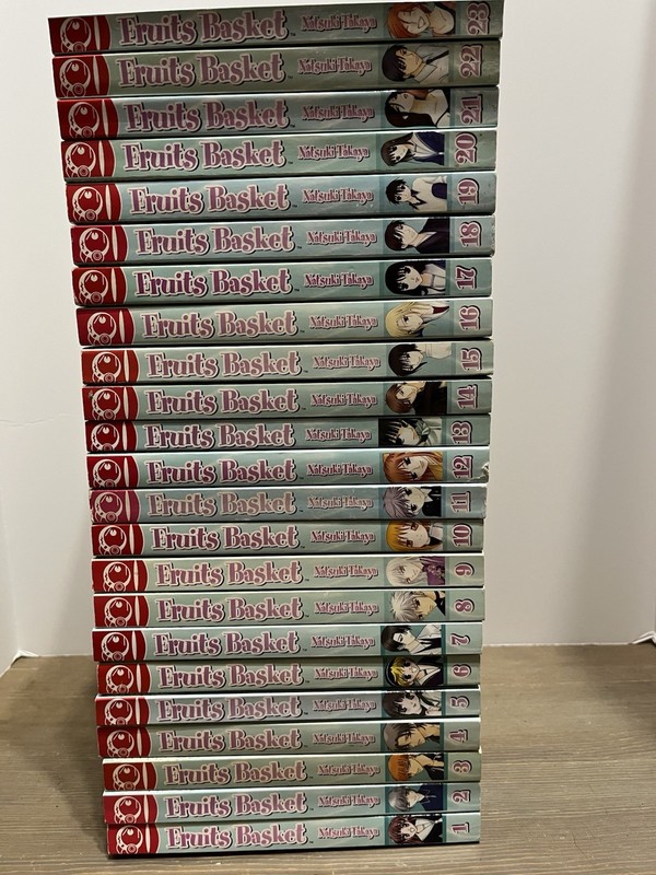 Fruits Basket Manga Complete Set Volumes 1-23 English Softcover Tokyopop