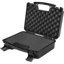 Pistolen Koffer, Waffenkoffer, Kunststoff, 26x21x8cm, Schaumstoff, ABS