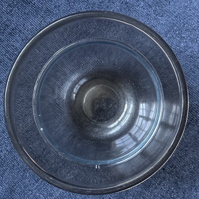 Vintage 70er Pyrex Glas verschachtelte Rühr-/Puddingschüsseln 5 & 7 Zoll