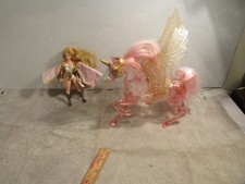VINTAGE 1984 STARBURST SHE-RA & CRYSTAL SWIFT WIND PRINCESS OF POWER SET NICE