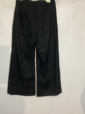 maeve anthropologie Women s Black Wide Leg Pants Size 29