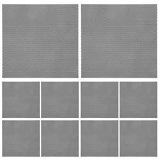 10 Pcs Computer Dustproof Net Pvc Fan Screen Filter Desktop Cover