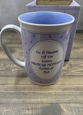 Precious Moments Collectors Club Coffee Tea Mug Cup W Box Samuel J Butcher 1988