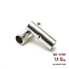 20 Pcs Non-Insulated Butt Connectors AWG 6 Seamless Uninsulated 20Pcs- AWG 6