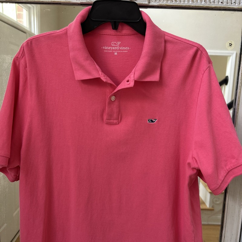 Vineyard Vines Men’s Med Short Sleeve Mesh Polo