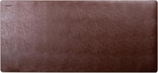 XL Desk Pad - Large Vegan Leather Desk Mat 17 X 36 - Buttery Smooth Writing, D