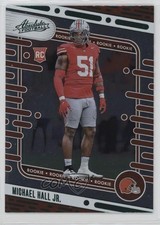 2024 Panini Absolute Rookies Green Michael Hall Jr #153 13kb