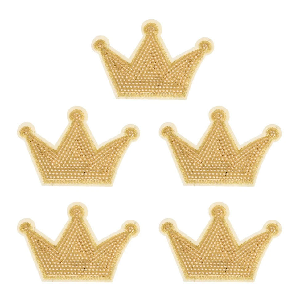 Patchs à paillettes, 5 pièces, beaux vêtements, appliqués, patchs de couture - Photo 1/4