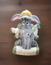 Disney Animal Kingdom Safari Eeyore Figurine Collectible Winnie the Pooh PVC Vtg