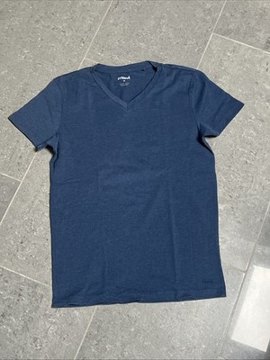 T-Shirts Für Herren Basic Blau Größe M Mavi und edc Größe M blau/grau