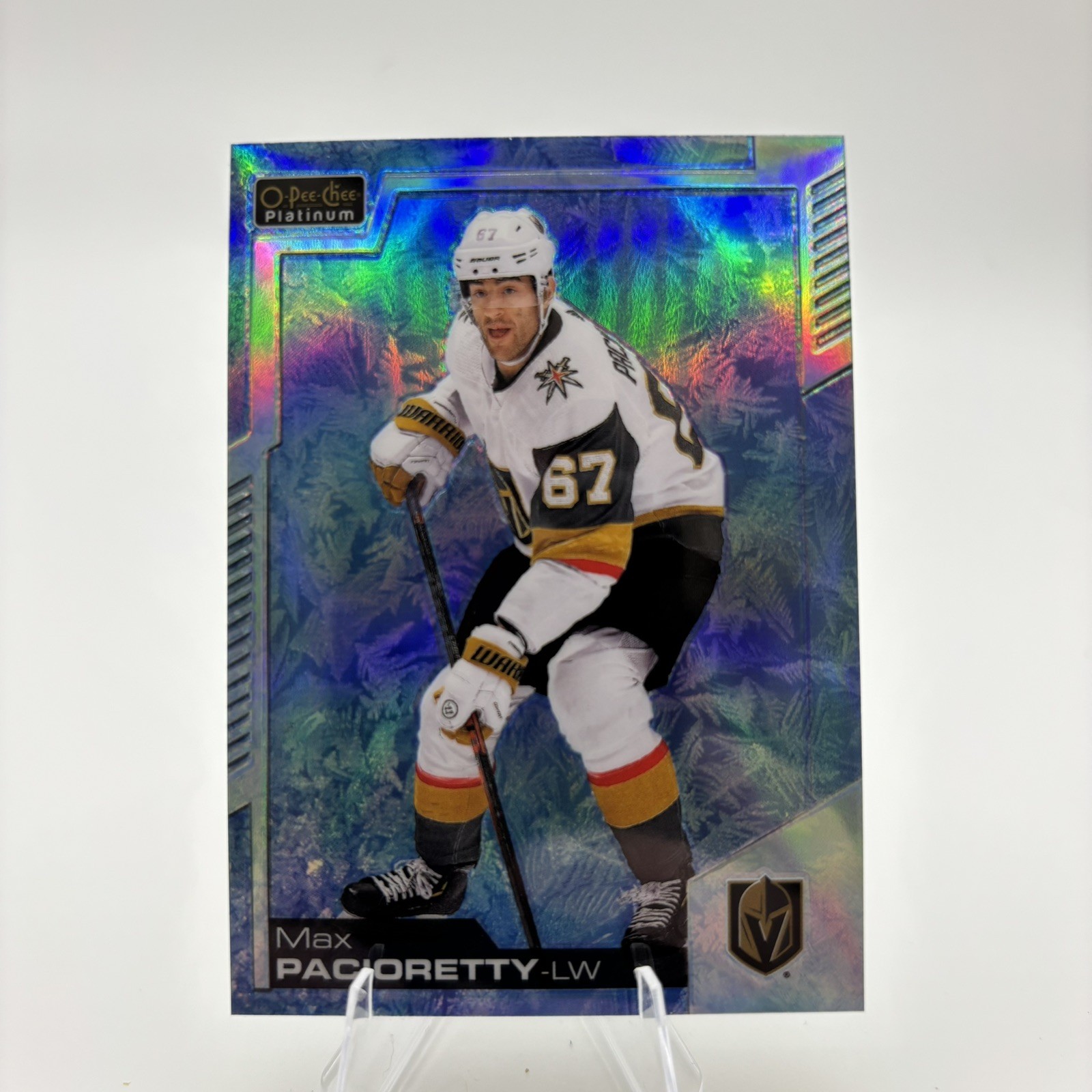 Max Pacioretty 2020-21 O-Pee-Chee OPC Platinum Arctic Freeze Card #39/99
