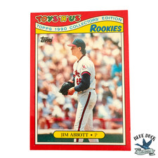 Jim Abbott 1990 Topps Toys 