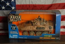 BBI Elite Force 1:18 Scale USMC Light Armored Vehicle LAV-25 With Figure. Mint