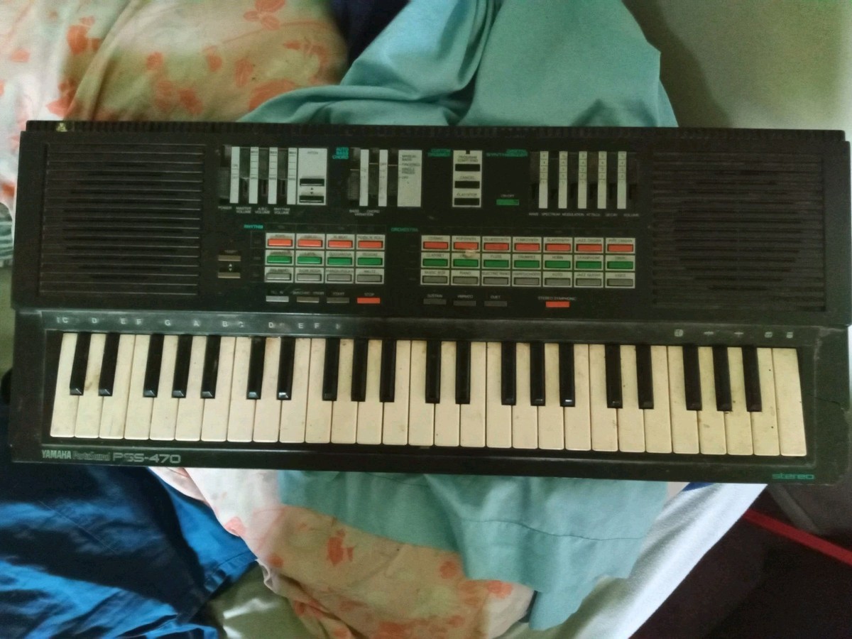 鍵盤楽器 YAMAHA PortaSound PSS-480 Yamaha PSS-480 PortaSound Digital Synthesizer Keyboard for