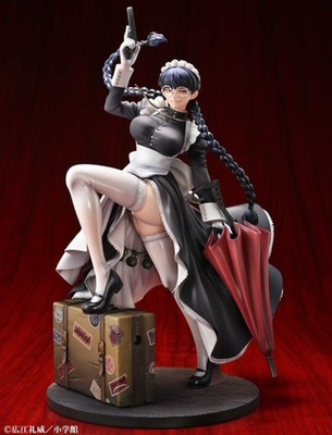 #ad #ad Black Lagoon Roberta Nightmare Maid Ver. Medicos 1 7 PVC Figure New JapanGenuine $241.39