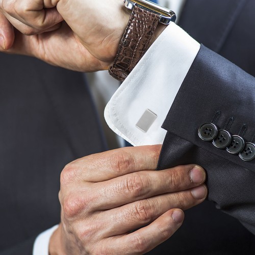  2 pary koszuli spinki do mankietów dla mężczyzn elementy mankietów - Zdjęcie 9 z 12