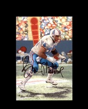 Bruce Matthews PSA DNA Signed Goal Line Art Card Proof /100 GLAC Autograph