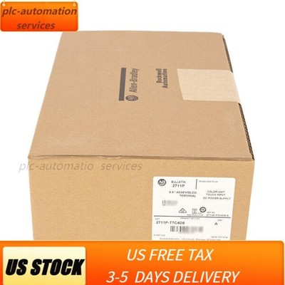 NEW 2711P-T7C4D8 AB PanelView Plus 700 Color/Touch Factory Seal US Free Tax