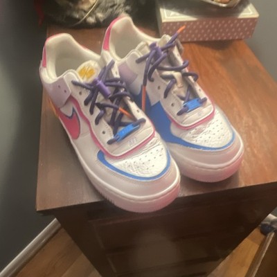 Nike Air Force 1 Shadow 90s Multi-Color White Pink Blue HF5064-100