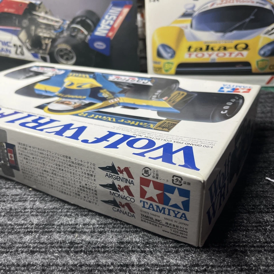 Kit Modelo Vintage Wolf WR1 Ford Tamiya F1 Escala 1:20 Foto 3 de 4
