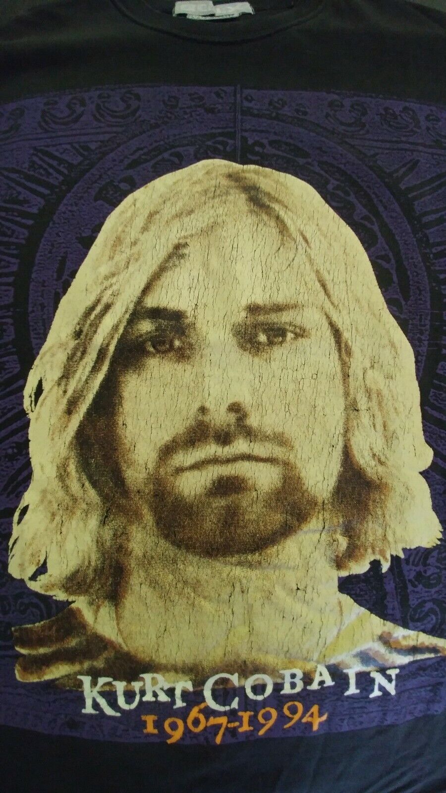 Ultra Rare Gen X Clothing Kurt Cobain T Shirt - image 5