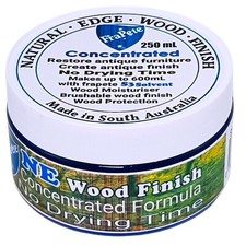 frapete Natural Edge Wood Finish 240mL Carnauba Beeswax Wood Paste Wax Neutral