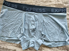 Express Cotton/Poly Blend Boxer Trunk Mens Underwear XLarge MINT FREESHIP 